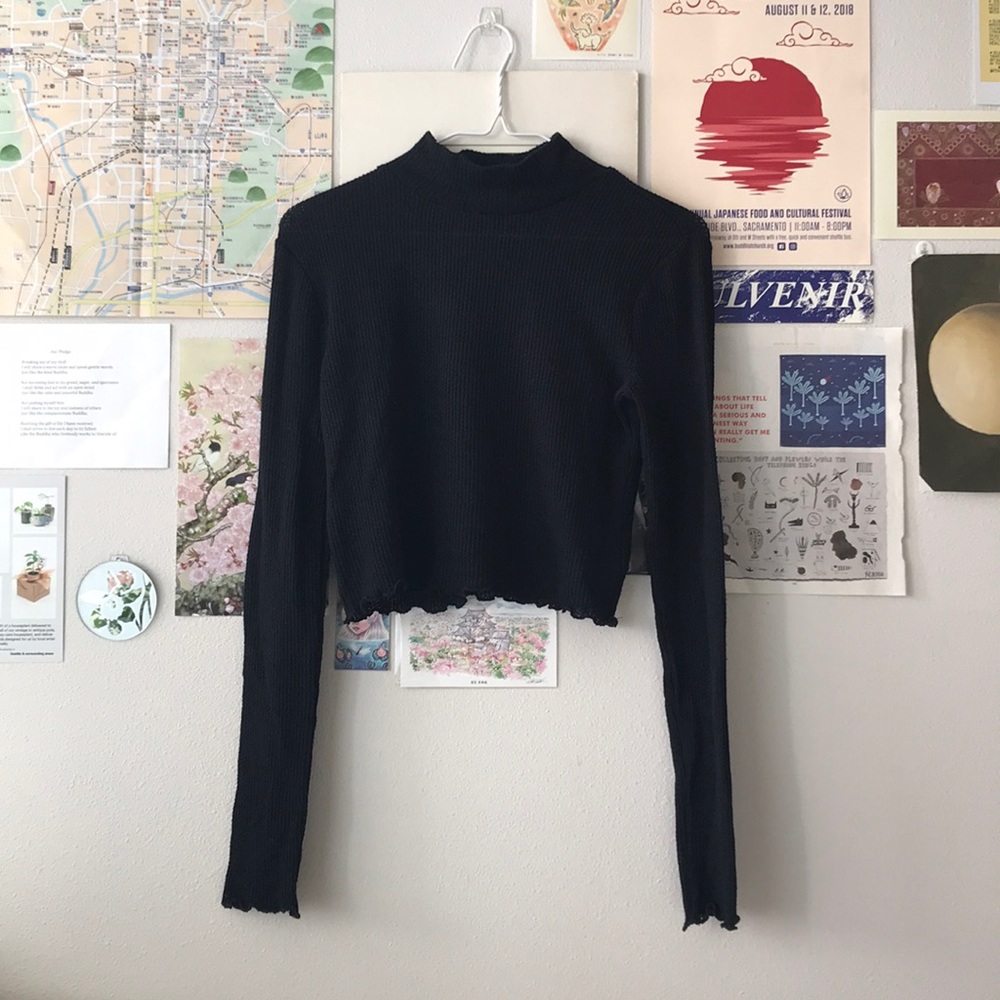 UO Out from Under Mock Neck